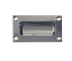 Jedo 89mm Flush Pulls 89mm Polished Chrome