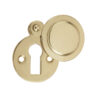 Jedo Round Covered Escutcheon 32mm Polished Brass