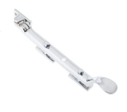 Victorian Casement Stays 200mm Polished Chrome