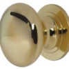 Jedo Traditional Cupboard Knobs 25mm Polished Brass