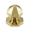 Jedo Bayswater Centre Door Knobs 65mm Polished Brass