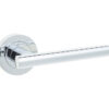 Petra Door Handles Polished Chrome