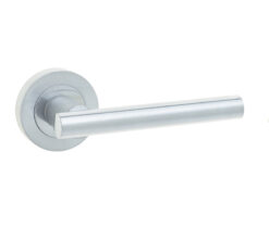 Petra Door Handles Satin Chrome