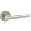 Petra Door Handles Satin Nickel