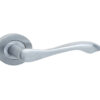 Gamma Door Handles Satin Chrome