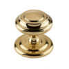 Jedo Sloane Centre Door Knobs 102mm Polished Brass