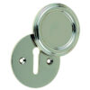 Jedo Parisian Covered Escutcheon 42mm Polished Nickel