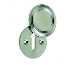 Jedo Parisian Covered Escutcheon 42mm Satin Nickel