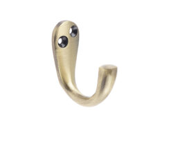 Jedo Single Robe Hooks 44mm Antique Brass