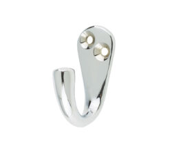 Jedo Single Robe Hooks 44mm Polished Chrome
