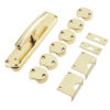 Jedo JV633 Espagnolette Bolts Polished Brass
