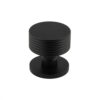 Ribbon Black Mortice Knob