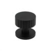 Cog Black Mortice Knob