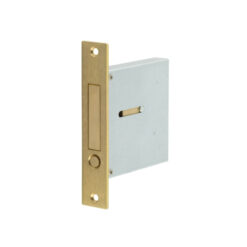 Jedo Sliding Door Edge Pull Satin Brass