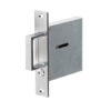 Jedo Sliding Door Edge Pull Satin Chrome