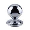 Jedo Bromley Centre Door Knobs 75mm Polished Chrome