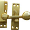 Jedo Quadrant Sash Fasteners 70mm Polished Brass