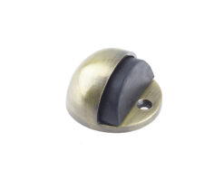 Jedo Oval Floor Mounted Door Stop 46x26mm Antique Brass