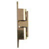 Jedo Double Ball Catches 42mm Polished Brass