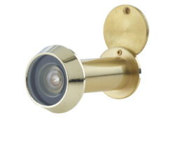 Jedo 180 Degree Door Viewers to Fit 50-70mm Doors FD30/60 C/W Intumescent Satin Brass