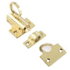 Jedo Fanlight Catch 45x45mm 63mm Polished Brass