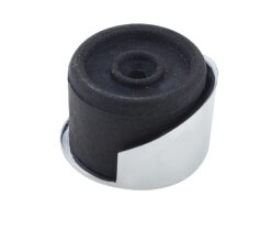 Jedo Shielded Floor Mounted Door Stop 40x30mm Polished Chrome