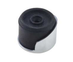 Jedo Shielded Floor Mounted Door Stop 40x30mm Satin Chrome