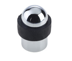 Jedo Dome Topped Floor Mounted Door Stop 48x28mm Polished Chrome