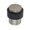 Jedo Cylinder Floor Mounted Door Stop 36x28mm Satin Nickel