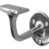 Jedo Zinc Handrail Brackets 75mm Polished Chrome