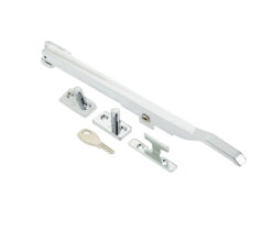 Modern Lockable Casement Stays 250mm Polished Chrome