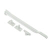 Modern Non Lockable Casement Stays 250mm White