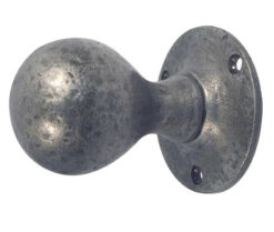 Jedo Ball Shape Mortice Door Knobs Pewter