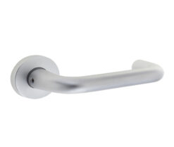 19mm Round Bar Handle on Rose Satin Anodised Aluminium