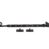 Valley Forge Curly Tail Casement Stays 305x15x6mm Black