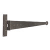 Valley Forge T Hinges 370x132mm Black