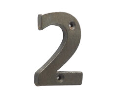 Valley Forge Door Numerals Beeswax No. 2
