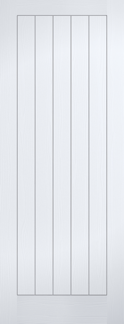 LPD White Textured Mexicano Door