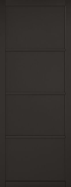 MODA Industrial Primed Black 4 Panel Door