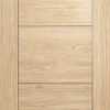 MODA Internal Un-Finished Oak Horizontal V-Groove 5 Panel Door