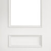 Mendes Internal White Primed Mayfair Clear Glazed Fire Door