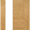Deanta Internal Pre-Finished Oak Seville Clear Glazed Side Lite
