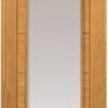 JB Kind Pre-Finished Oak Palomino Clear Glass Door
