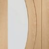 Mendes Pre-Finished Oak Sorrento Clear Glazed Door