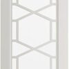 JB Kind Internal White Primed Quartz Clear Glazed Door